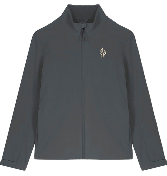 SUÐR Softshell Jacke in Anthracite