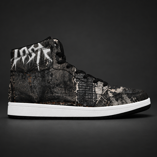 BLACKOUT men's patchwork high top Sneakers – Ansicht 2