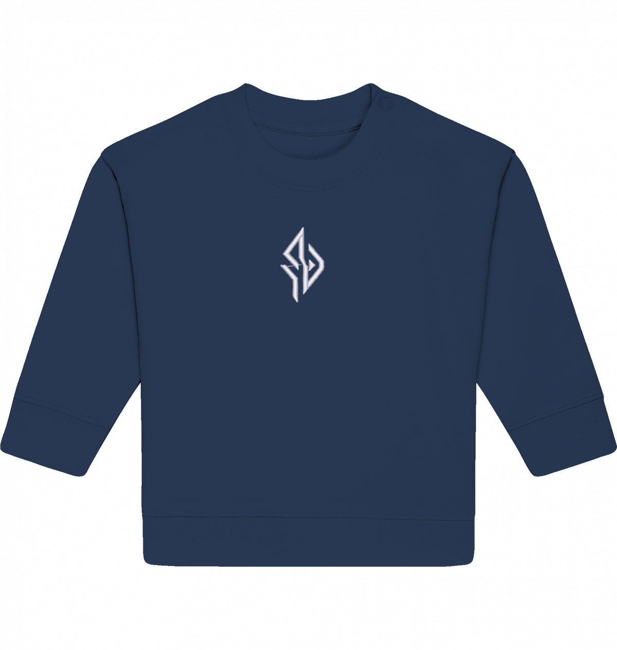 SUÐR FIND Baby Sweatshirt in French Navy