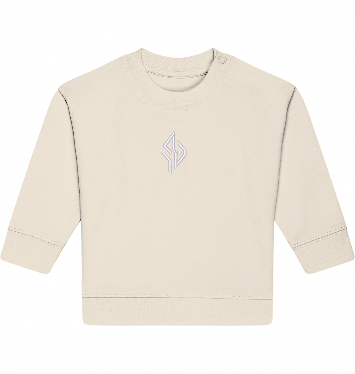 SUÐR FIND Baby Sweatshirt in Natural Raw