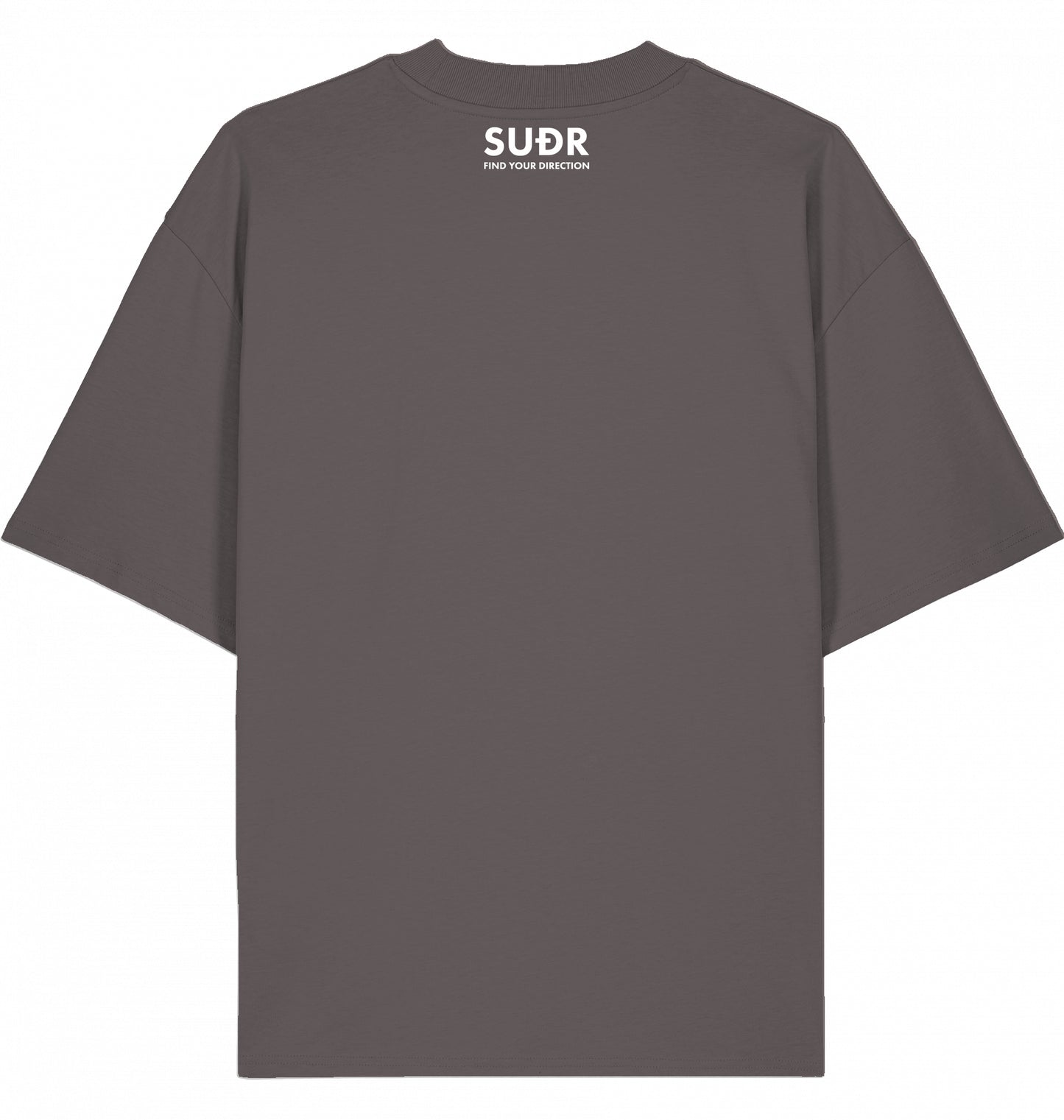 SUÐR FIND Mock Neck Tee – Color Tones