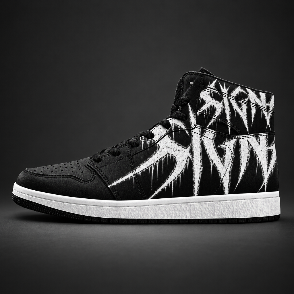 BLACKOUT men's signal lost high top Sneakers – Ansicht 1