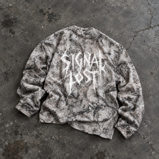 BLACKOUT tree camo waffle T-Shirt – Ansicht 2