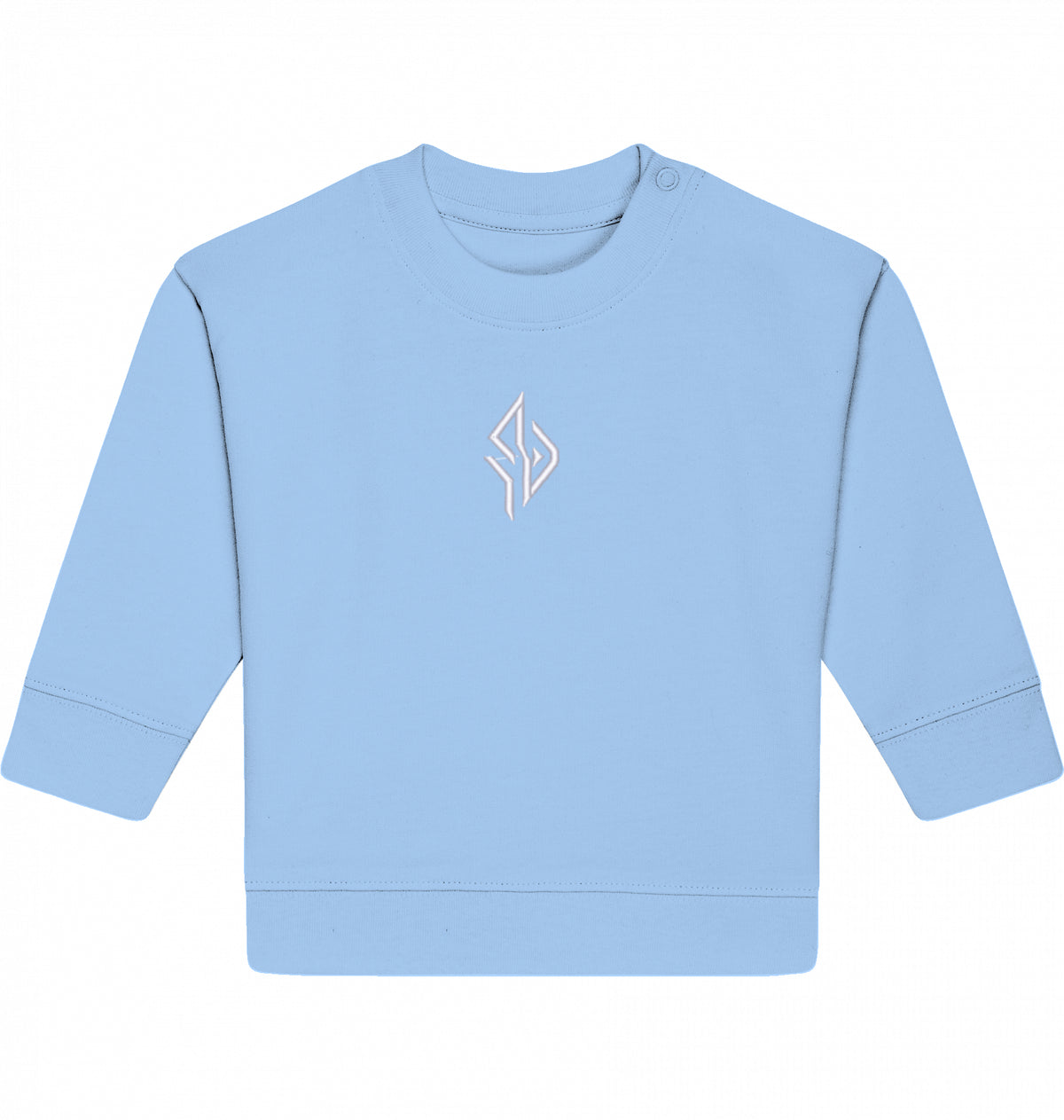 SUÐR FIND Baby Sweatshirt in Blue Soul