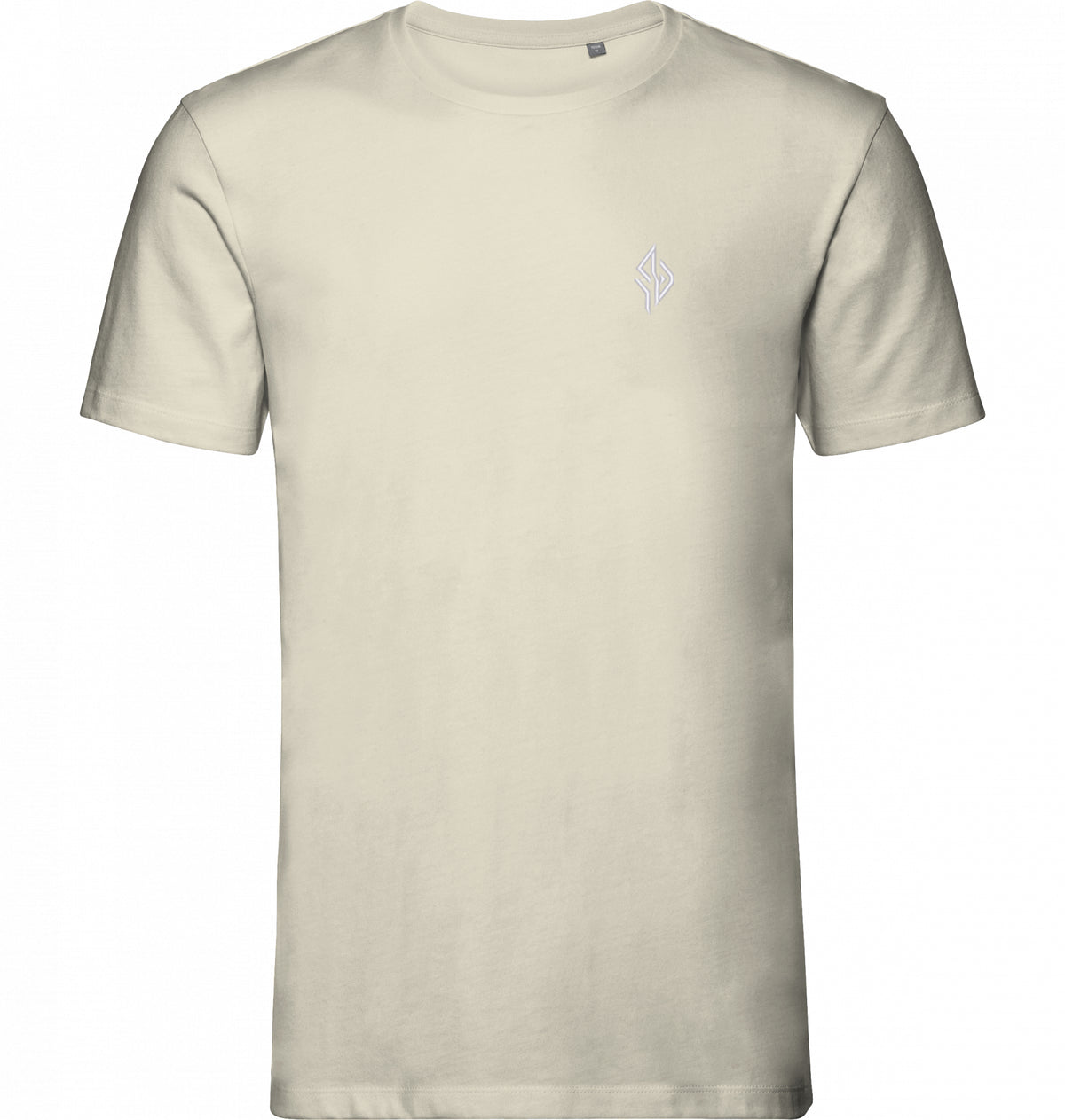 SUÐR FIND Organic Tee – Men in Natural