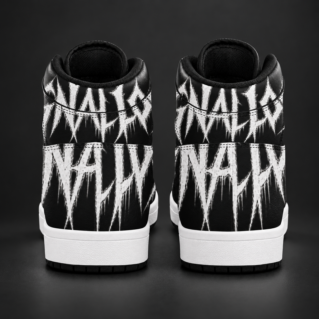 BLACKOUT men's signal lost high top Sneakers – Ansicht 3
