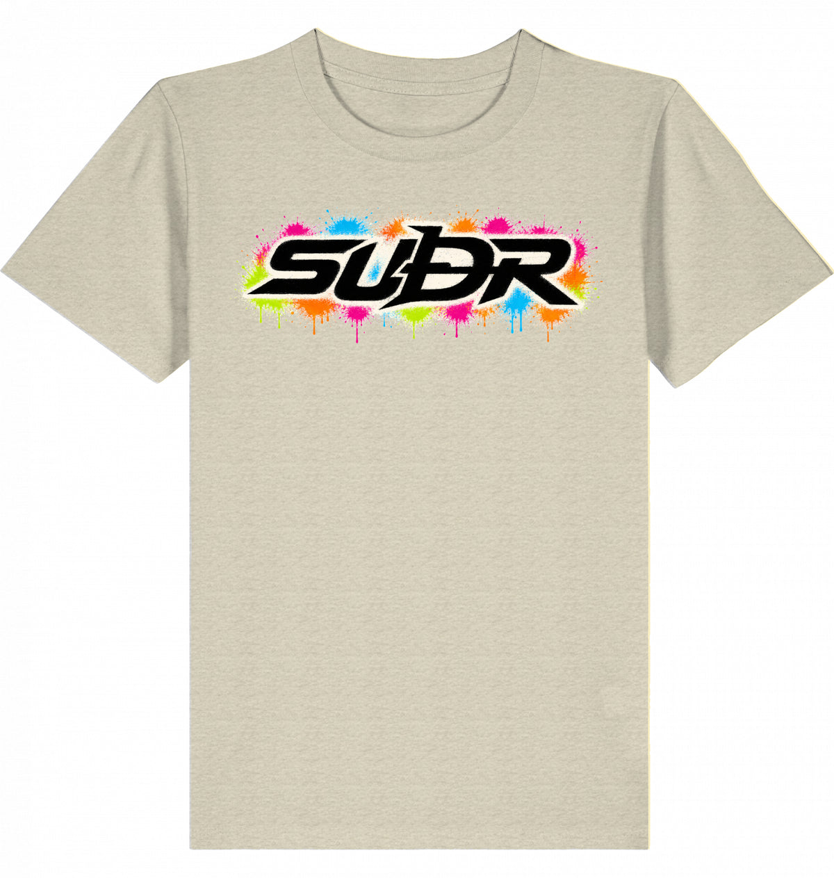 SUÐR Kids Tee Iconic in Naturmeliert
