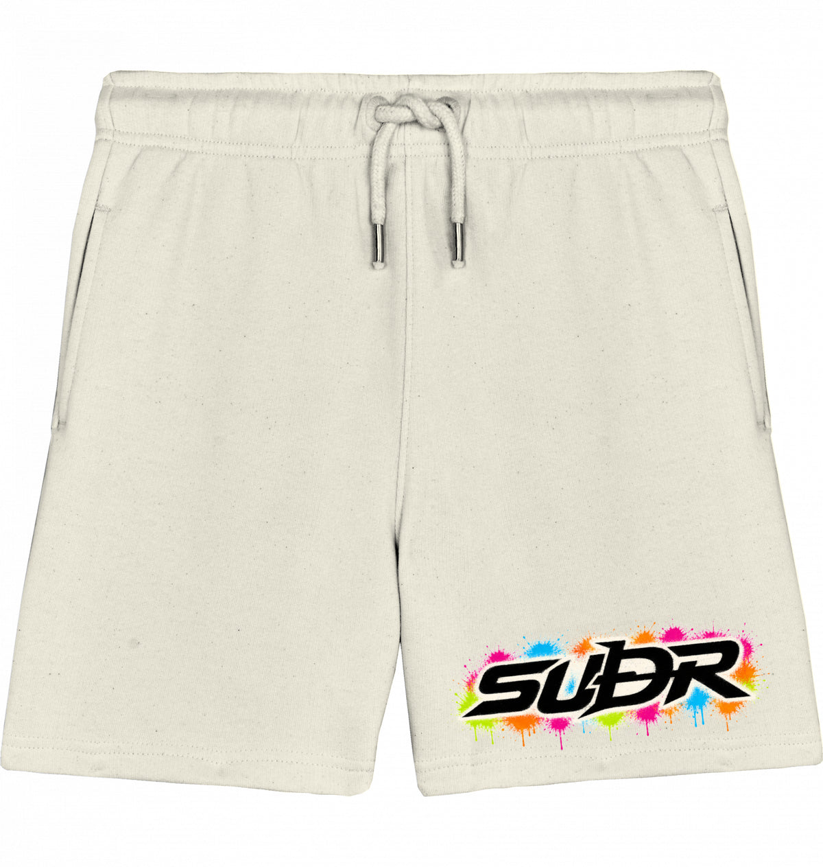 SUÐR Kids Shorts in Natural Raw