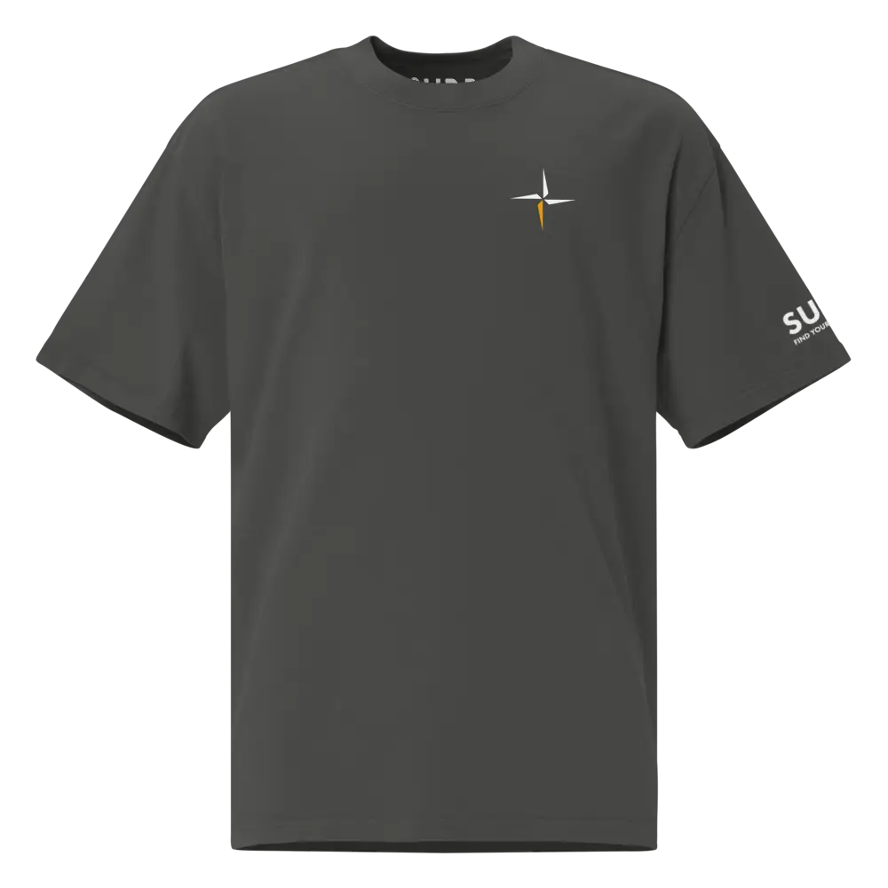 SUÐR-'26 Oversized Faded T-Shirt SUÐR Clothing