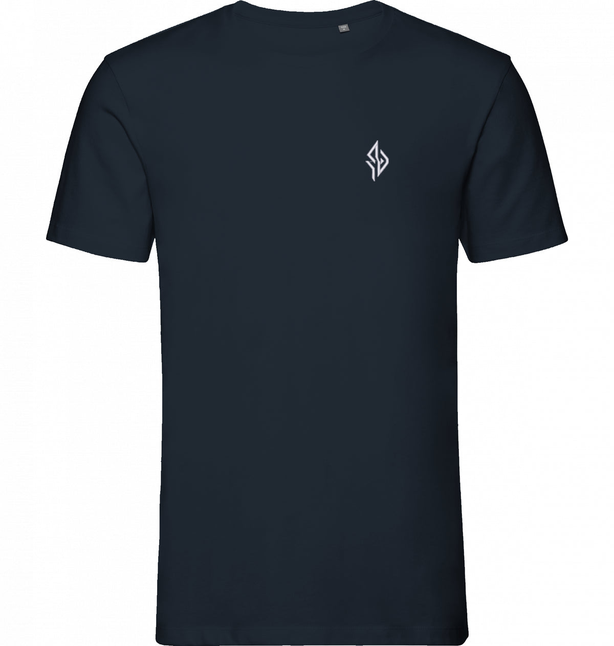 SUÐR FIND Organic Tee – Men in French Navy