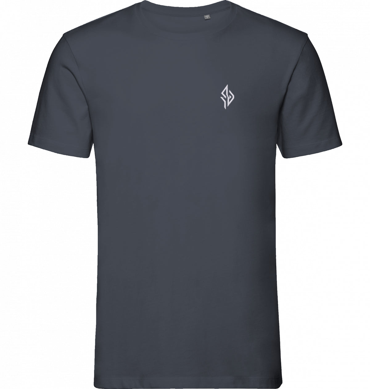 SUÐR FIND Organic Tee – Men in Convoy Grey (Solid)