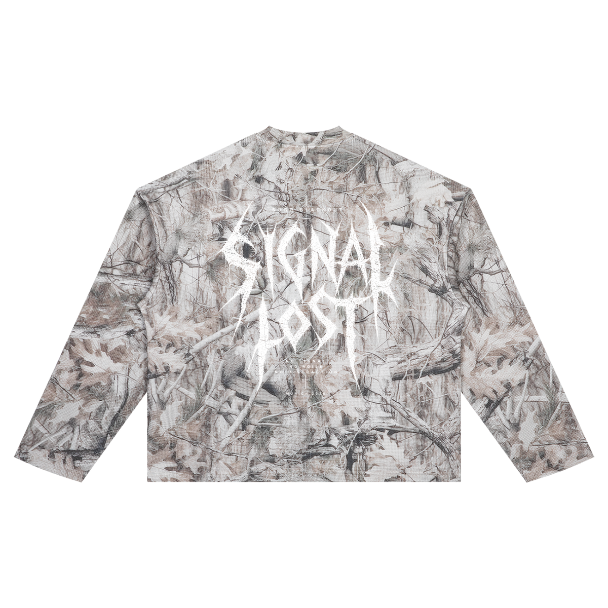 BLACKOUT tree camo waffle T-Shirt – Ansicht 4