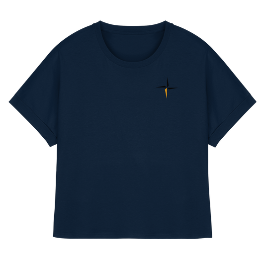 Sudr26 Slot 1 - Womens Organic Rolled Sleeves T-Shirt SUÐR Clothing