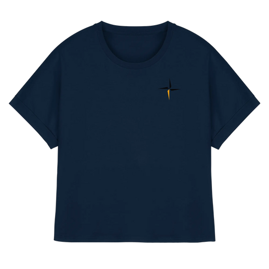 SUÐR-'26 Womens Organic Rolled-Sleeves T-Shirt SUÐR Clothing
