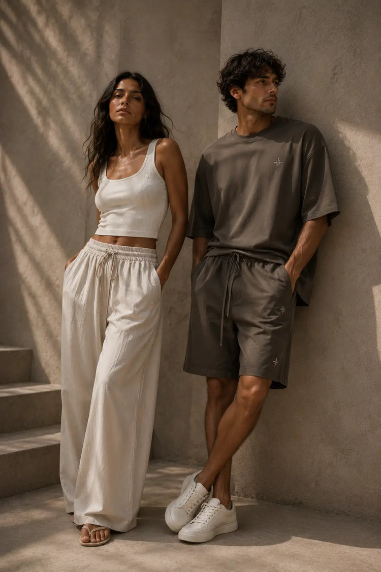 SUÐR-Damen-Hosen-Shorts SUÐR Clothing