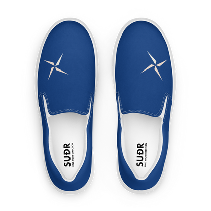 Men's Slip-On Canvas Shoes SUÐR Clothing