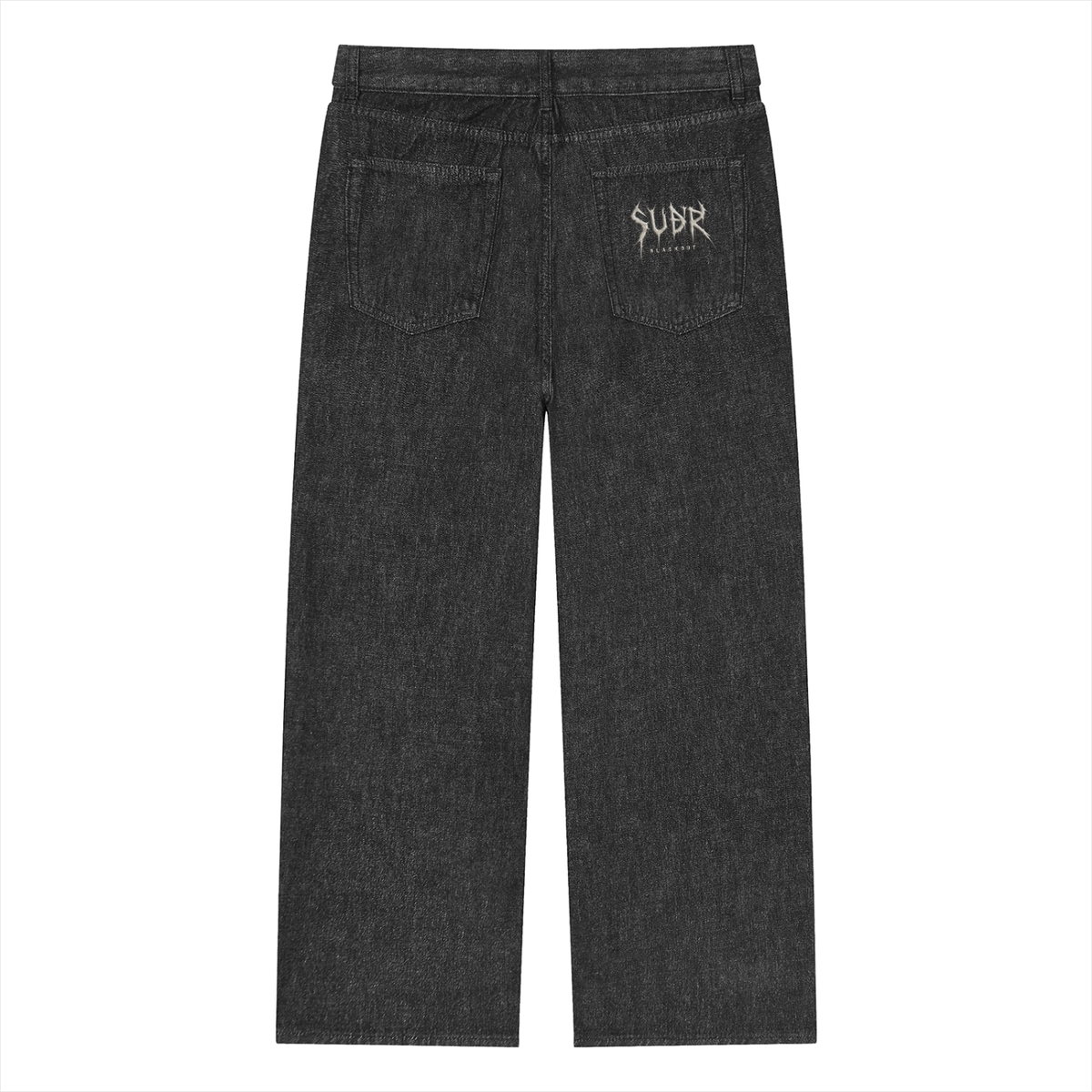 BLACKOUT vintage wash straight leg Jeans – Ansicht 4
