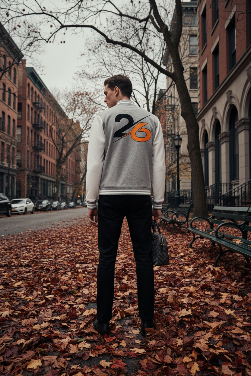 SUÐR Sweat College Jacket