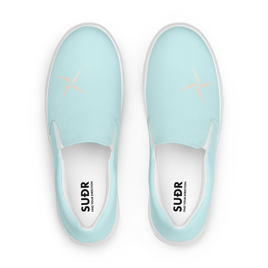 Women's Slip-On Canvas Shoes SUÐR Clothing