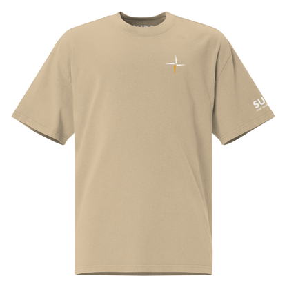SUÐR-'26 Oversized Faded T-Shirt SUÐR Clothing