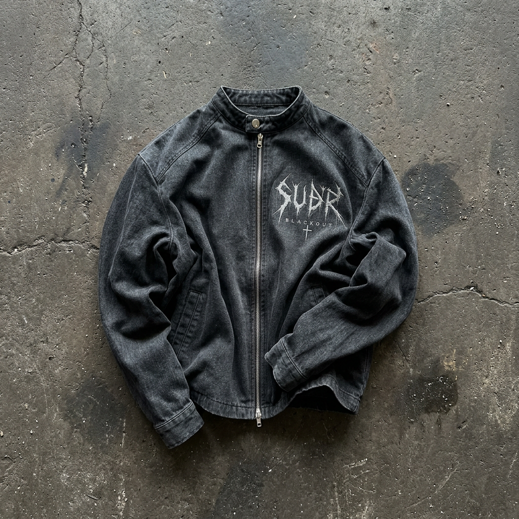 BLACKOUT denim vintage washed Jacket – Ansicht 1