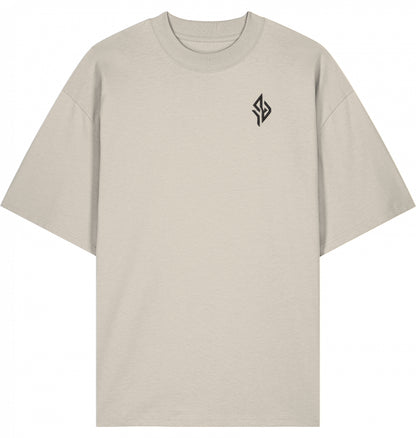 SUÐR FIND Mock Neck Tee – Natural Tones