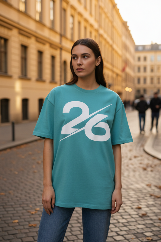 SUÐR Heavy Oversize Tee – Soft Tones