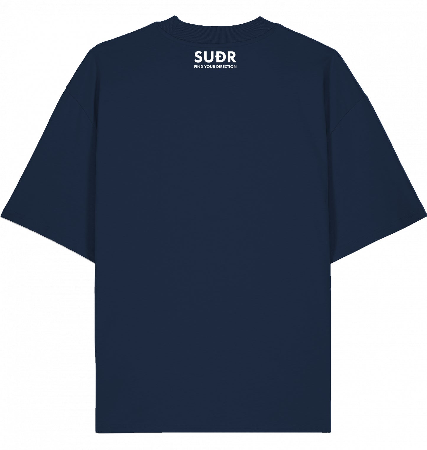 SUÐR FIND Mock Neck Tee – Color Tones