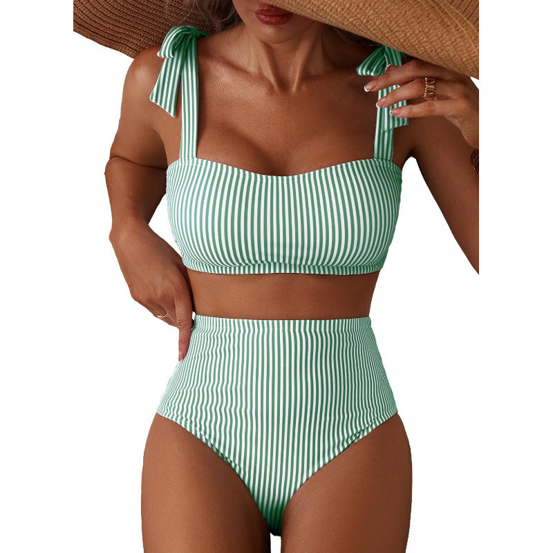 SUÐR - High-Waist Bikini Set