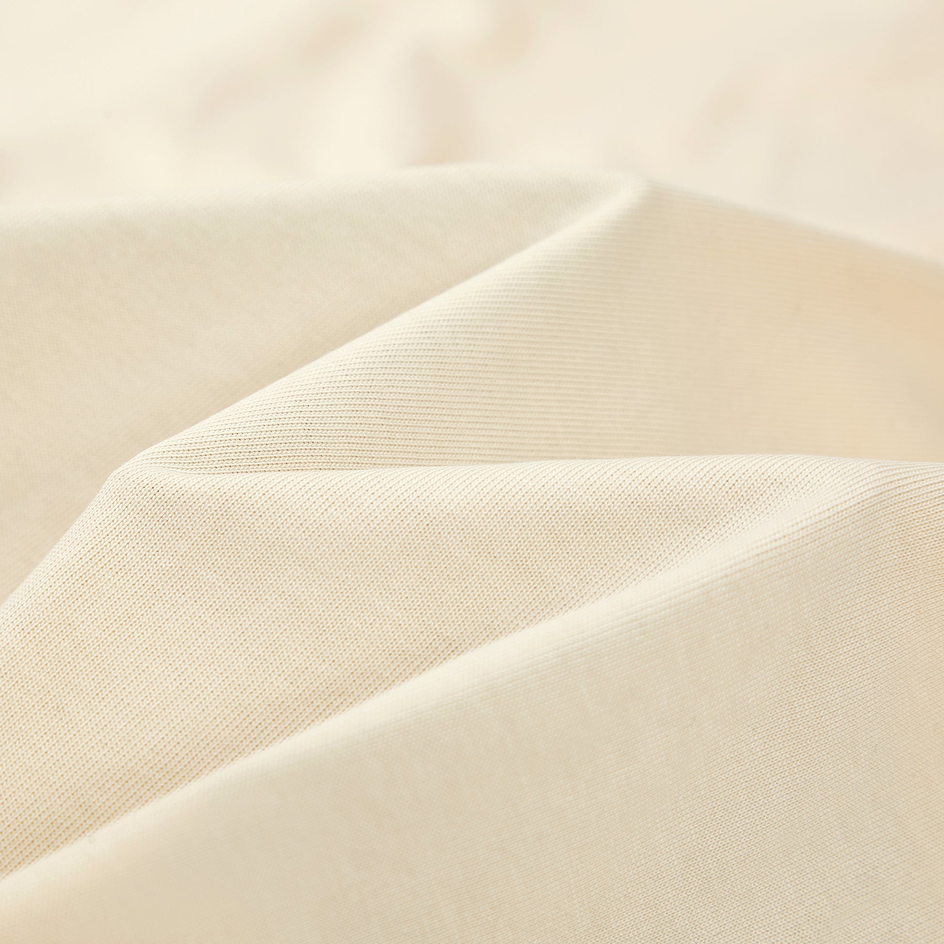 SUÐR Boxy Shirt White Labels – Baumwolle 280 g, Detailaufnahme