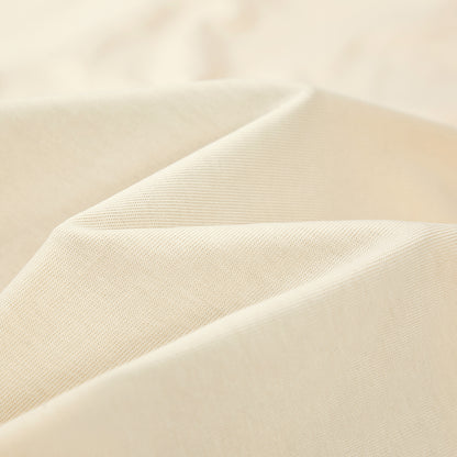 SUÐR Boxy Shirt White Labels – Baumwolle 280 g, Detailaufnahme