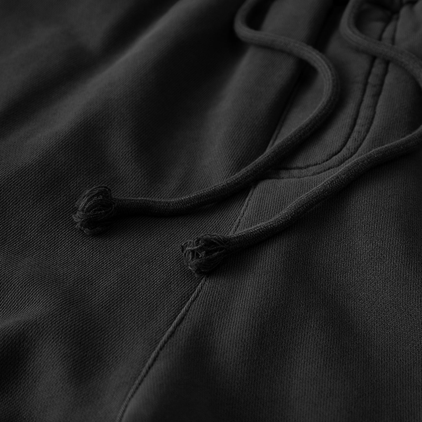 SUÐR Baggy Jogger Baumwolle – Detailaufnahme der Verarbeitung