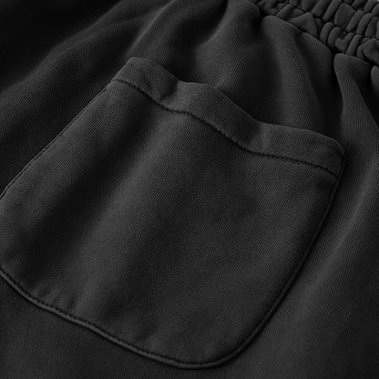 SUÐR Baggy Jogger Baumwolle – Detailaufnahme der Verarbeitung
