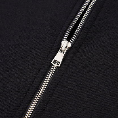 SUÐR MONO 07 Fleece Bomber – Fleece Bomber mit MONO-Rückenmotiv