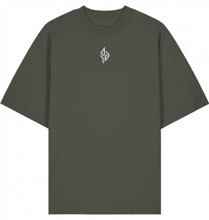 SUÐR FIND Mock Neck Tee – Color Tones
