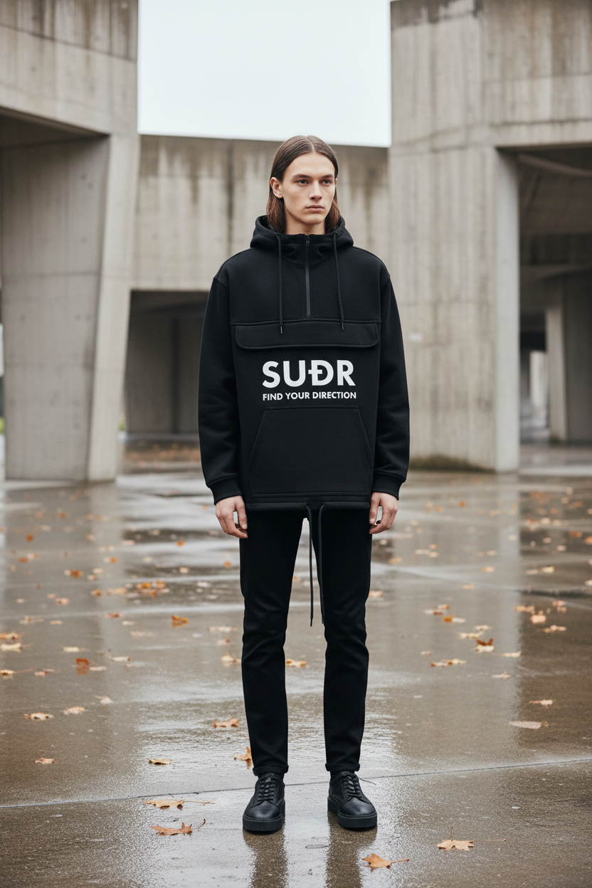 SUÐR Pull Over Hoodie