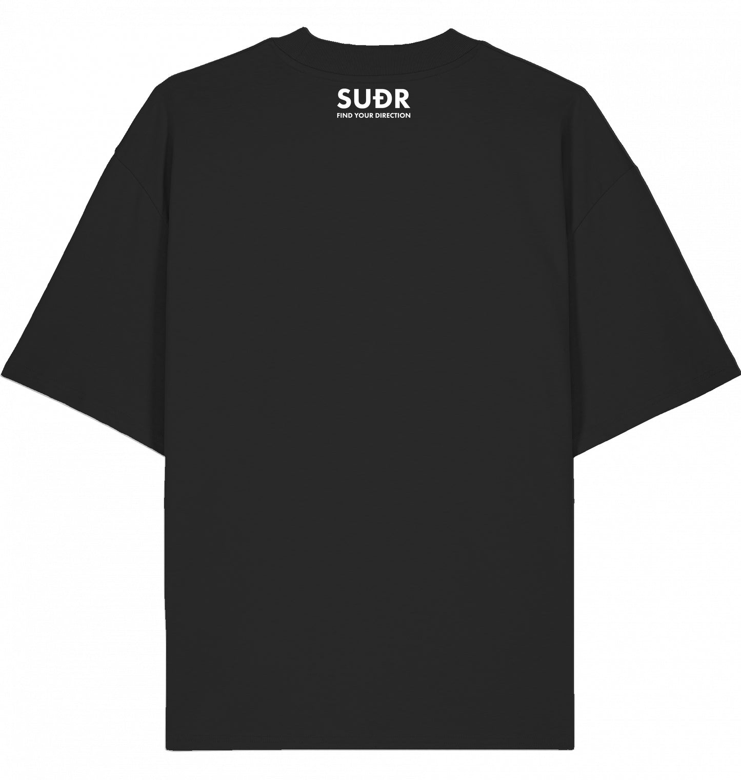 SUÐR FIND Mock Neck Tee – Color Tones