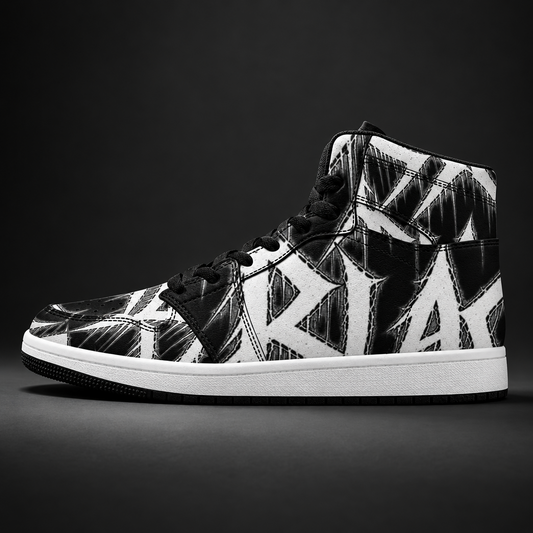 BLACKOUT men's allover high top Sneakers – Ansicht 1