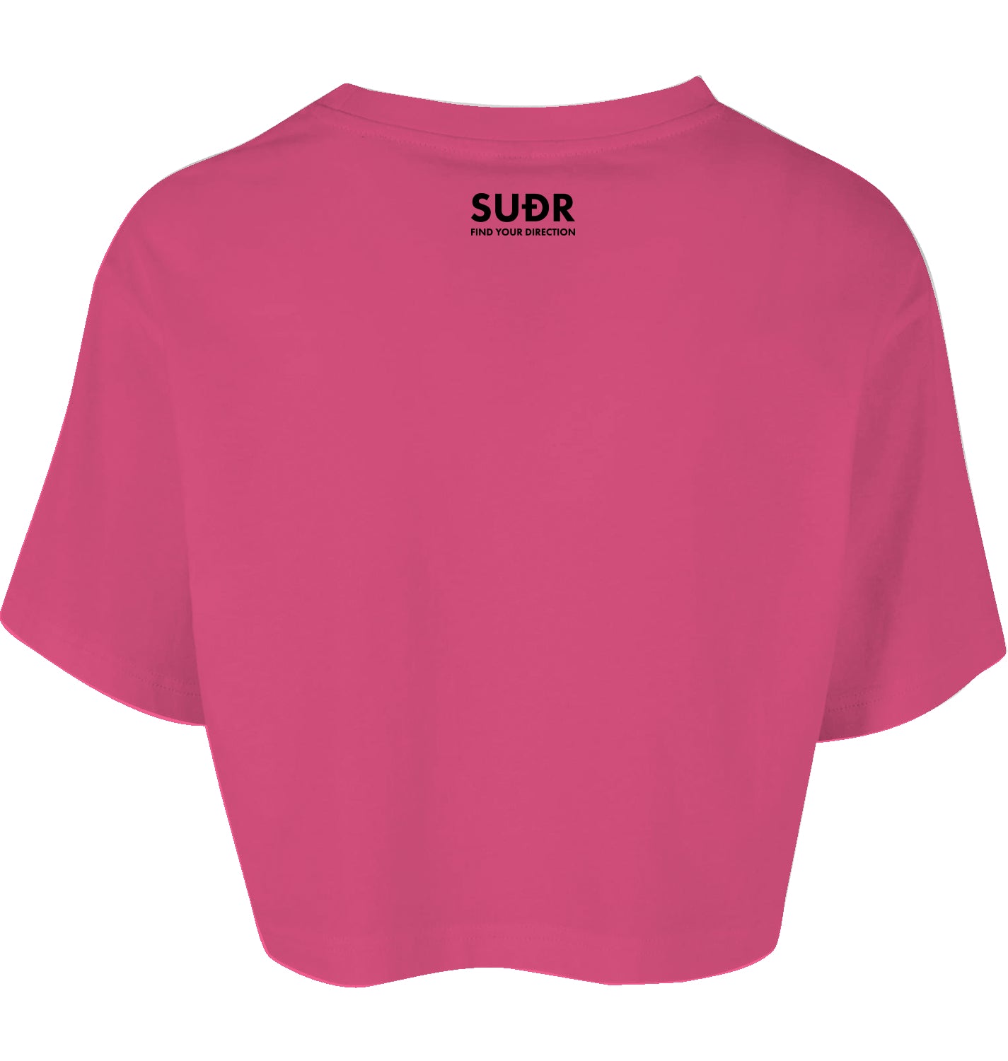 SUÐR FIND Cropped Oversize Tee – Women