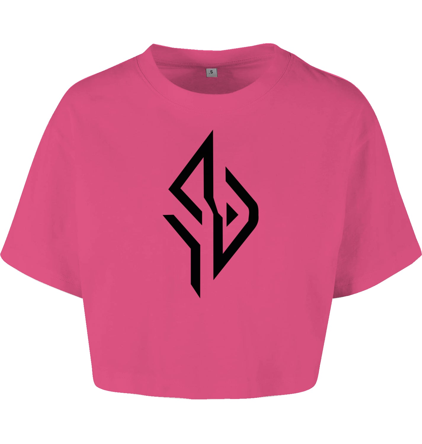 SUÐR FIND Cropped Oversize Tee – Women