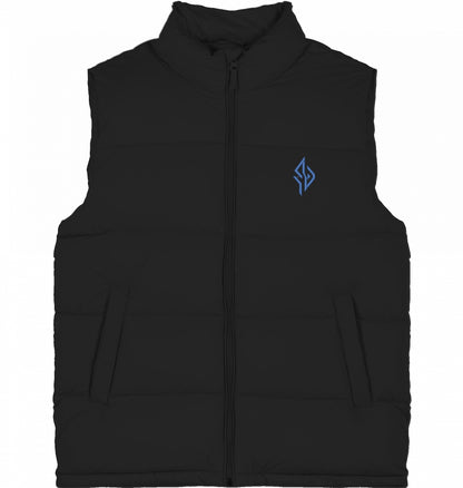 SUÐR Signature Steppweste in Black