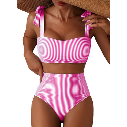 SUÐR - High-Waist Bikini Set