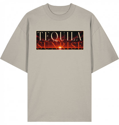 SUÐR Tequila Sunrise Oversized Tee