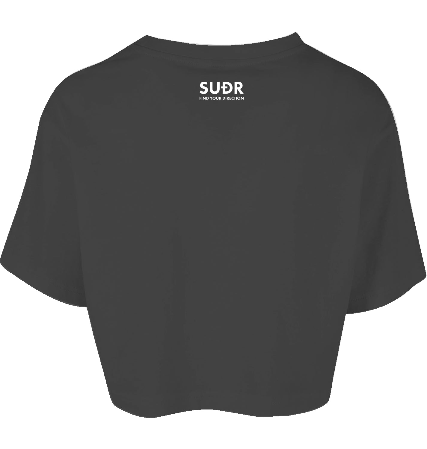 SUÐR FIND Cropped Oversize Tee – Women