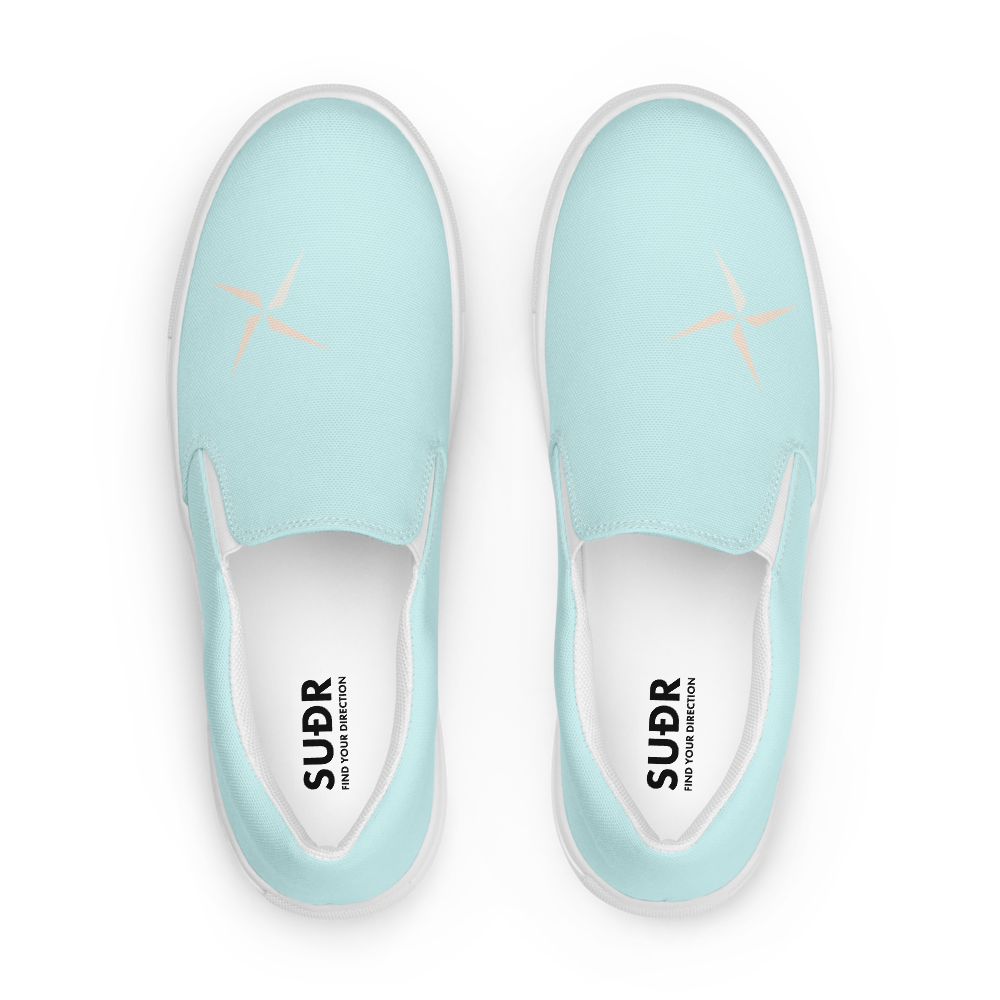 Women's Slip-On Canvas Shoes SUÐR Clothing
