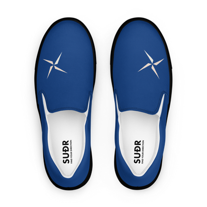 Men's Slip-On Canvas Shoes SUÐR Clothing
