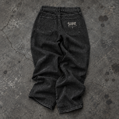 BLACKOUT vintage wash straight leg Jeans – Ansicht 2