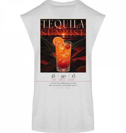 SUÐR Tequila Sunrise Sleeveless Tee