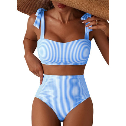 SUÐR - High-Waist Bikini Set