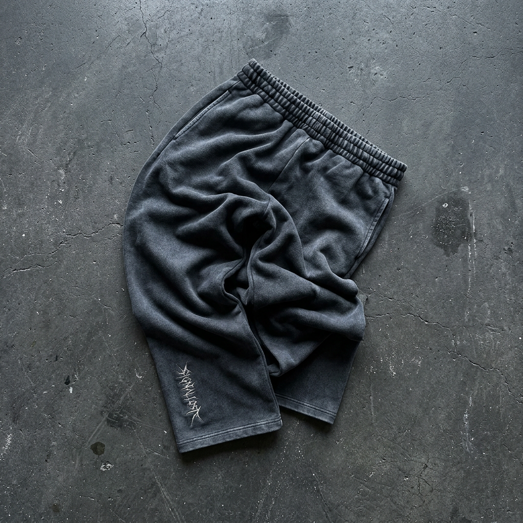 BLACKOUT snow wash heavyweight Sweatpants – Ansicht 2